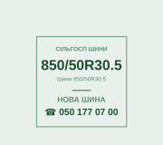 Шини 850/50R30.5