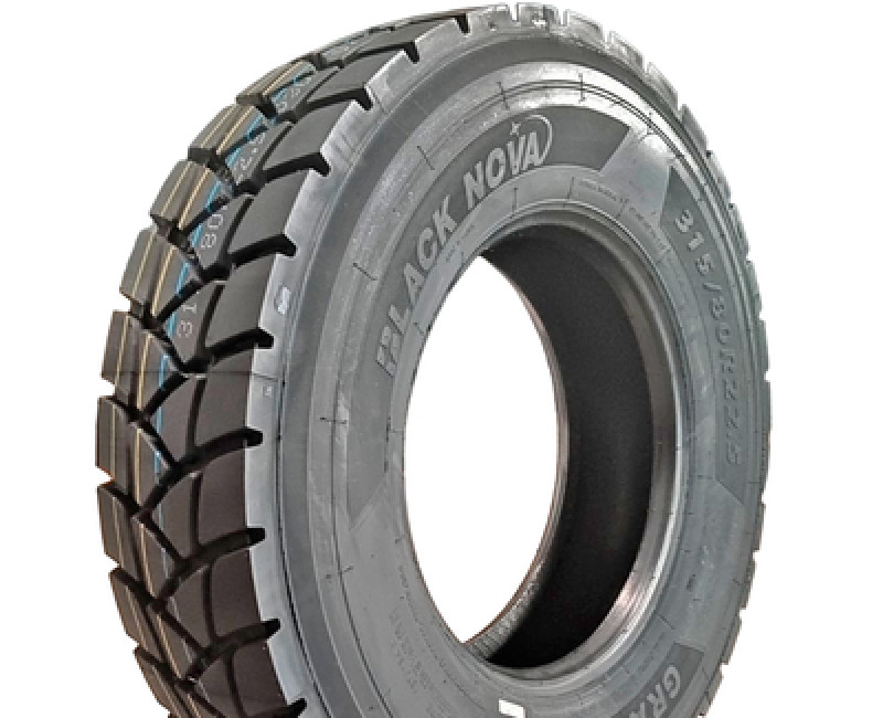 315/80R22.5 Black Nova Gravel G6 157/154K PR20 Кар'єрна вантажна шина